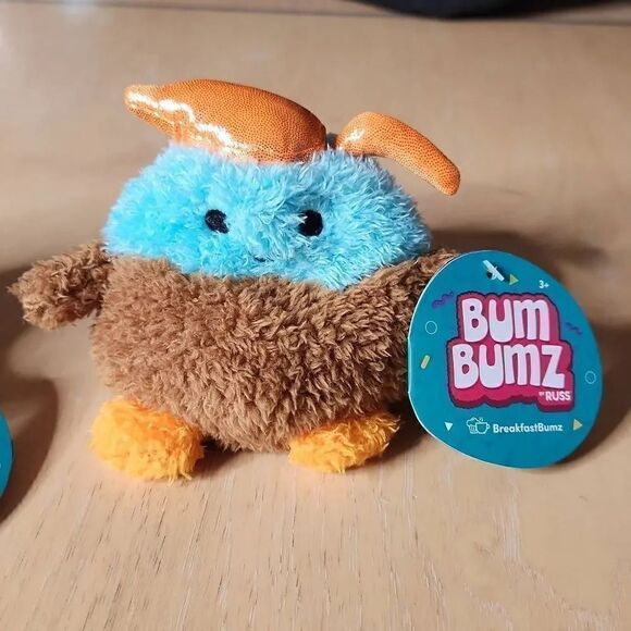 Bum Bumz breakfast bumz Timothy and Colton mini plush - Picture 3 of 4